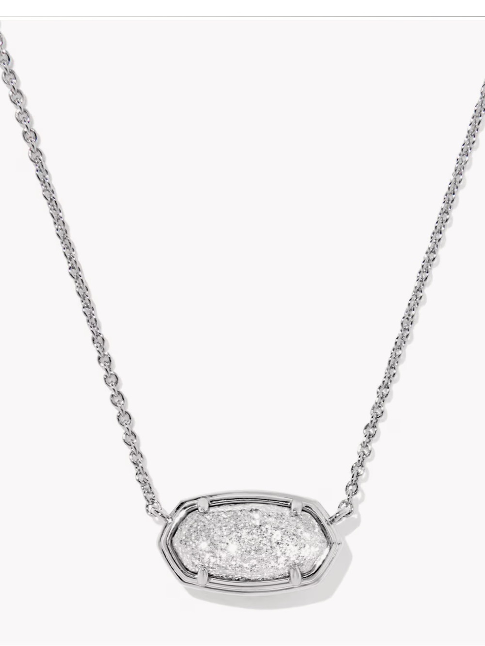 NWT Elisa 2025 Silver Collector’s Edition Short Pendant Necklace